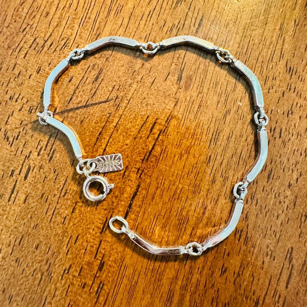 💫 Vintage Emmons Silver Bracelet 💫